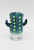 Green Cactus Shot Glass MZ-O