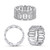 White gold and diamond ring by Roman and Jules