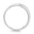 White gold ring with diamonds by Roman and Jules