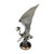 Metal dragon sculpture by Adam Homan
