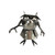 Mixed metal monster sculpture by Adam Homan