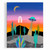 Contact Point desert UFO collage by Lana Nguyen