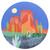 Sedona Landscape desert collage by Lana Nguyen