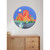 Sedona Landscape desert collage by Lana Nguyen hanging on wall