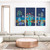 Whispers of the Desert collage by Lana Nguyen on wall