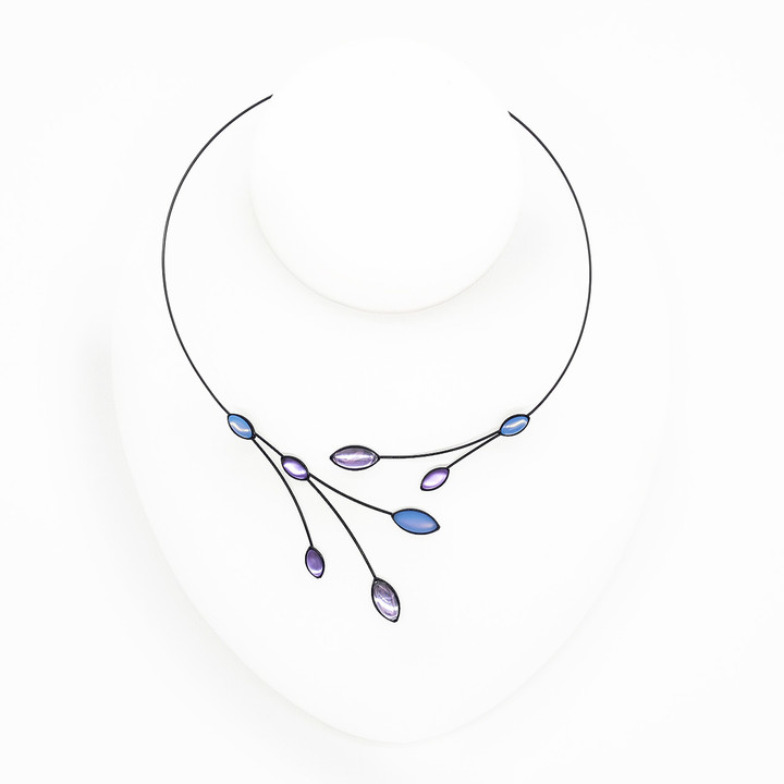 101B-ZL Necklace - Branches with leaves 101B-ZL Necklace - Branches with leaves
