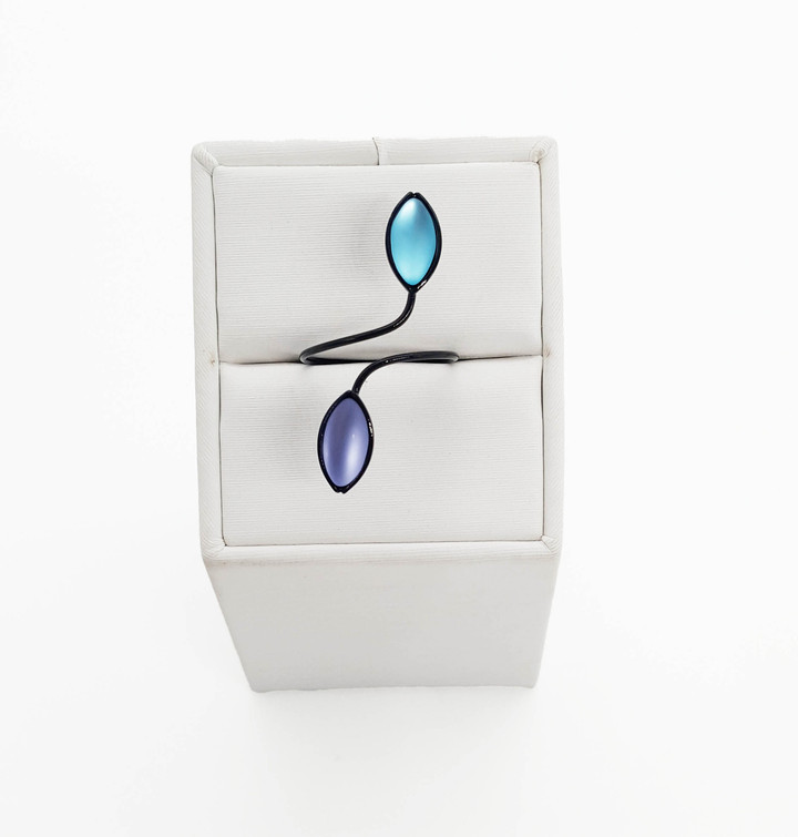 R235B-ME Ring - 2 leaves