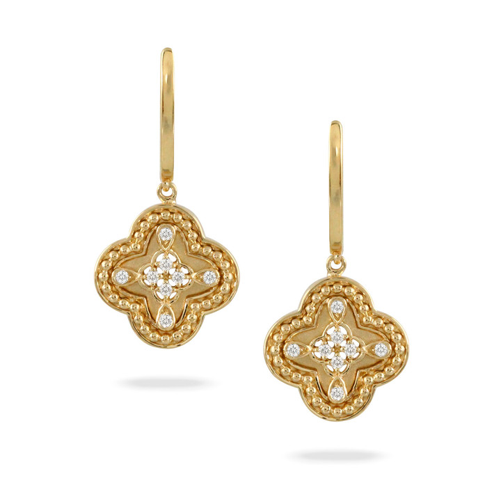 alhambra gold earrings