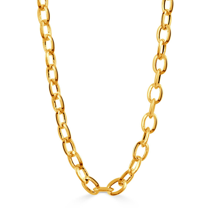 gold link chain