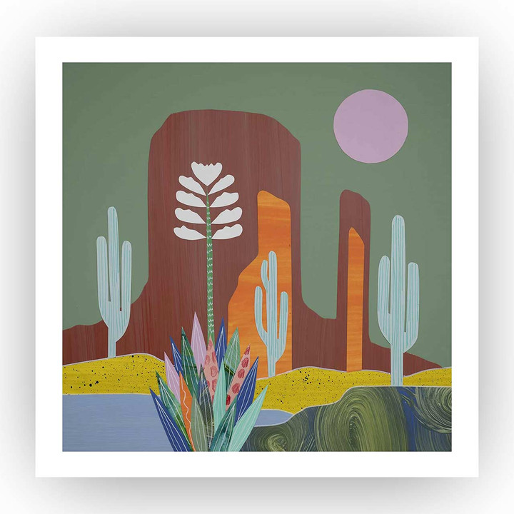 sedona desert landscape giclee print sedona desert landscape giclee print