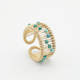 3/8" Kinetic Ring with Turquoise