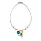 FK004 Double Wire Necklace CP-O