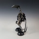 kodak vintage camera selfie metal sculpture side