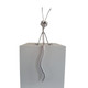 small alien metal sculpture