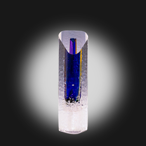 Heavy Triangle Bud Vase