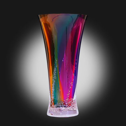 Sea Foam Flowing Flared Vase
