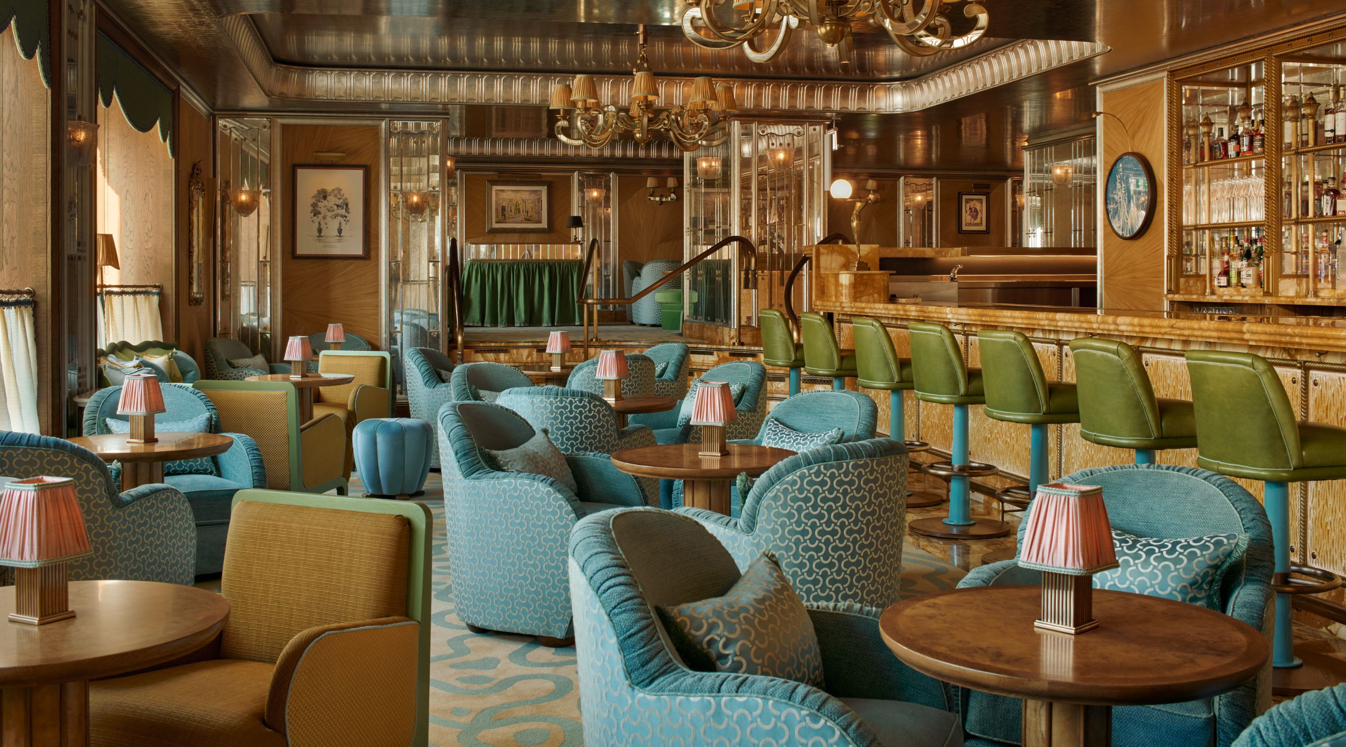 The Vesper Bar at The Dorchester London, by Martin Brudnizki
