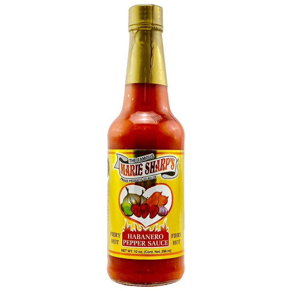 Marie Sharp's Fiery Hot Habanero Hot Sauce | 10 oz.