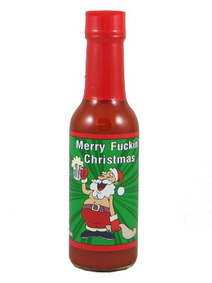Merry Fuckin' Christmas Hot Sauce
