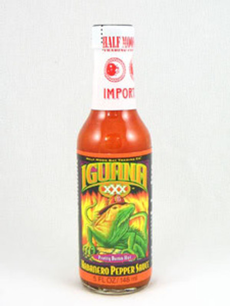 Iguana XXX Habanero Pepper Hot Sauce