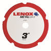 LENOX METALMAX CUT-OFF WHEEL - 3" DIAMETER, .050" THICKNESS, ⅜" ARBOR, 1972918