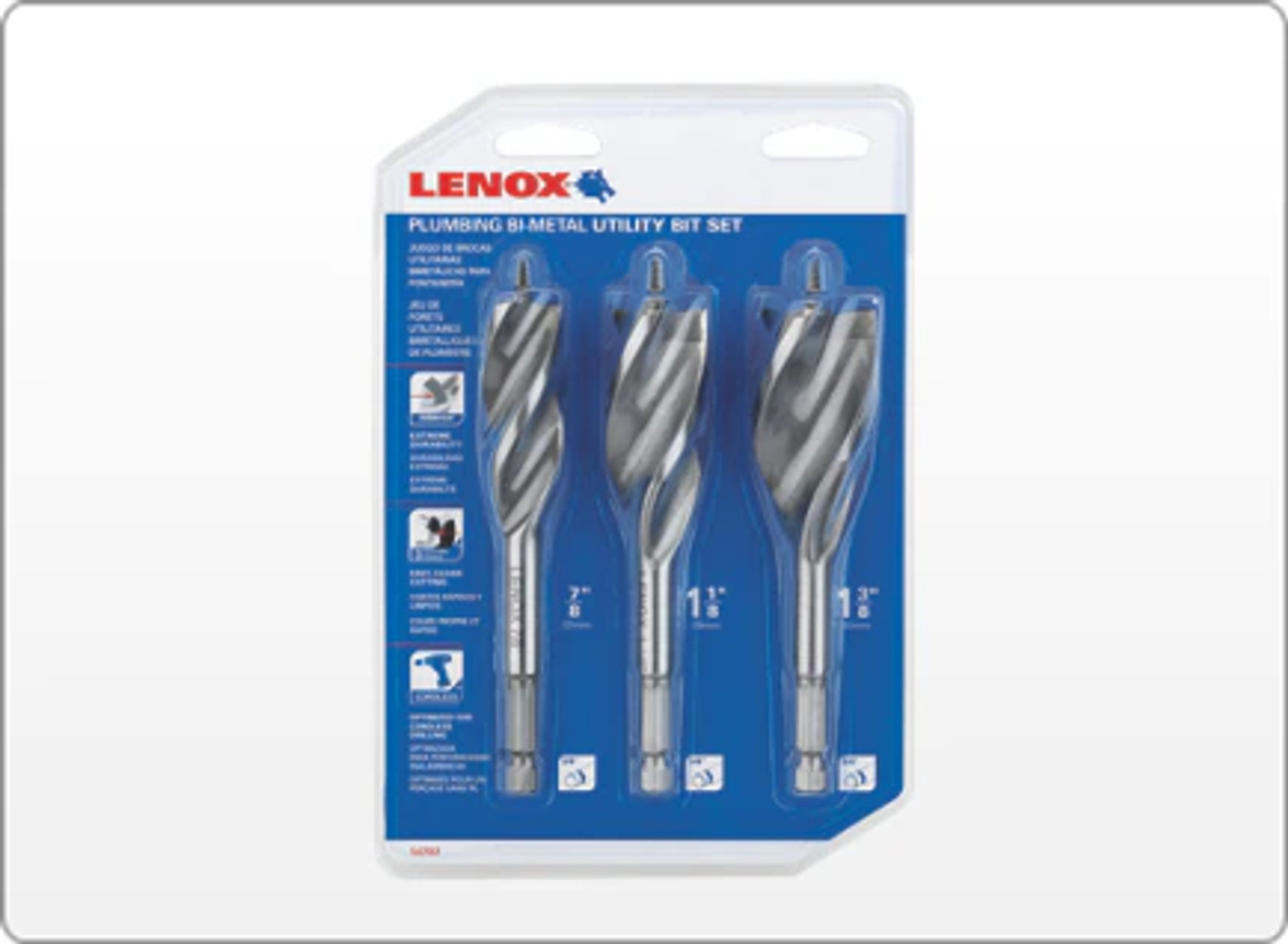 LENOX Bi-Metal Utility Bit Kit - 3 Piece