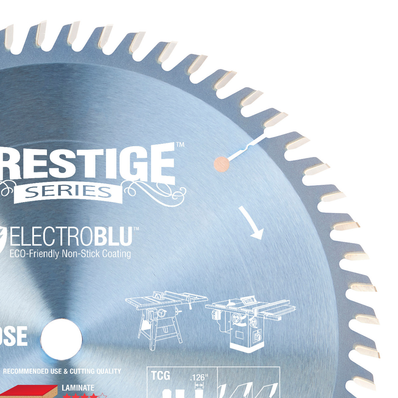 610601C Electro-Blu Carbide Tipped Prestige Heavy-Duty General Purpose Saw