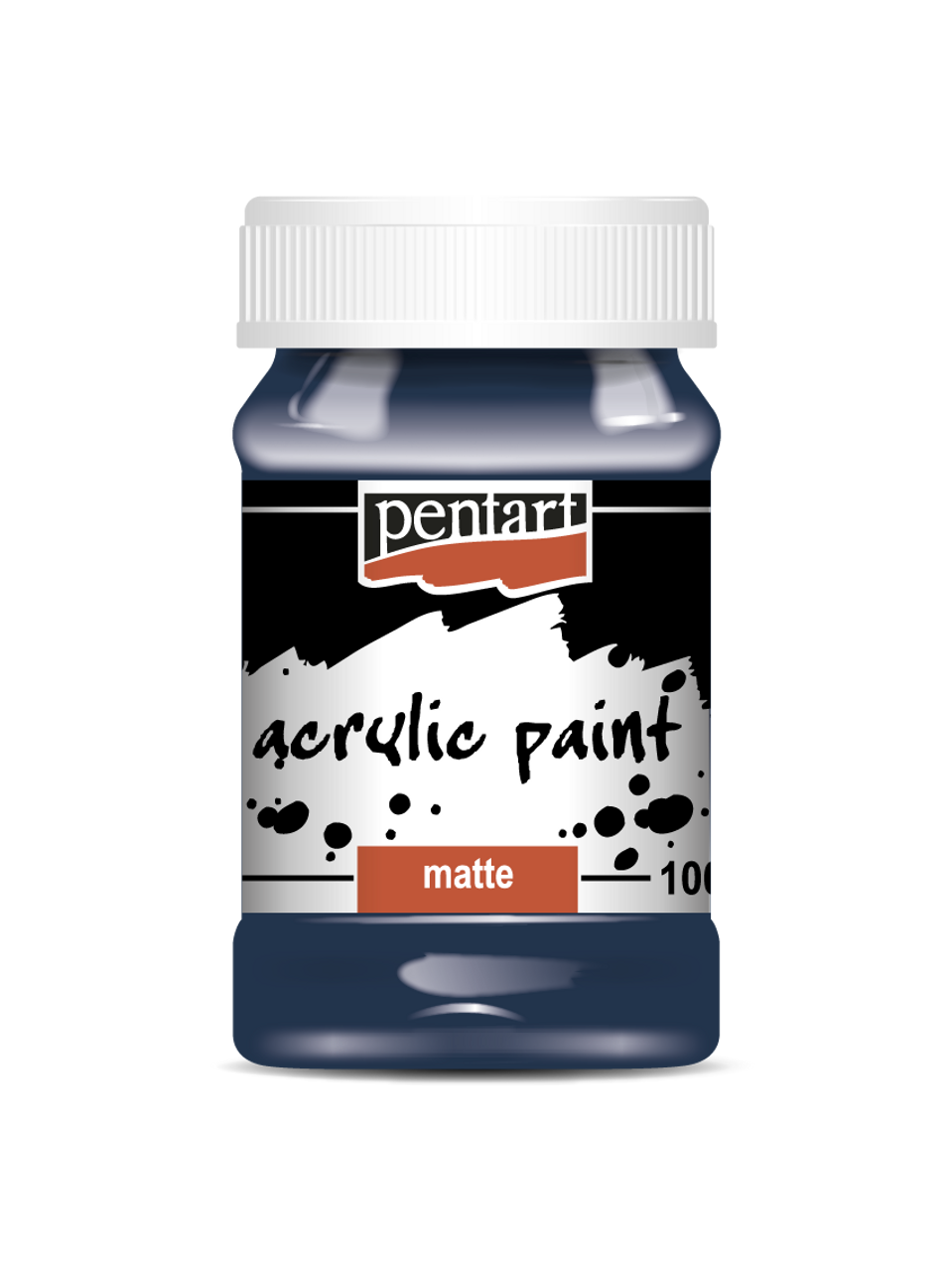 Pentart 50ml Blue Matte Acrylic Paint