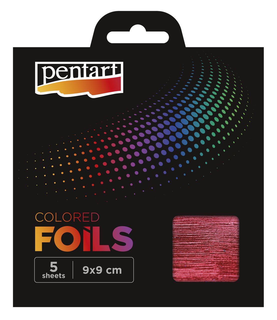 Pentart 1g Red Craft Foil Flakes - TH Decor