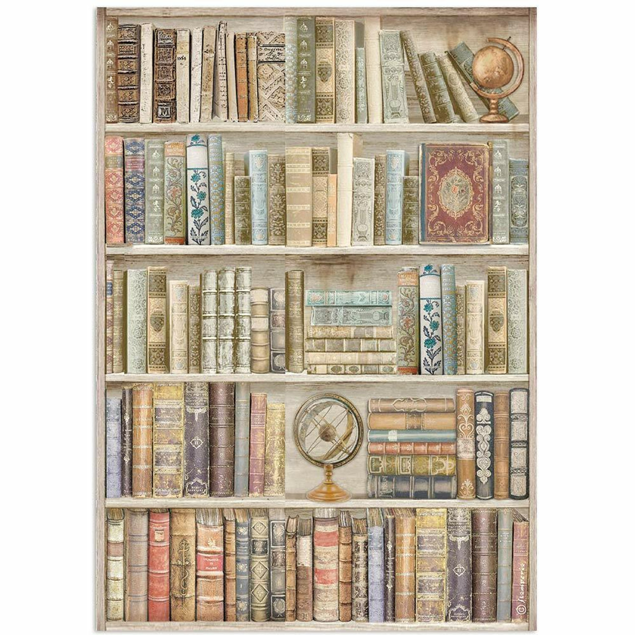 Stamperia Lady Vagabond Lifestyle Library A4 Decoupage Paper - TH Decor