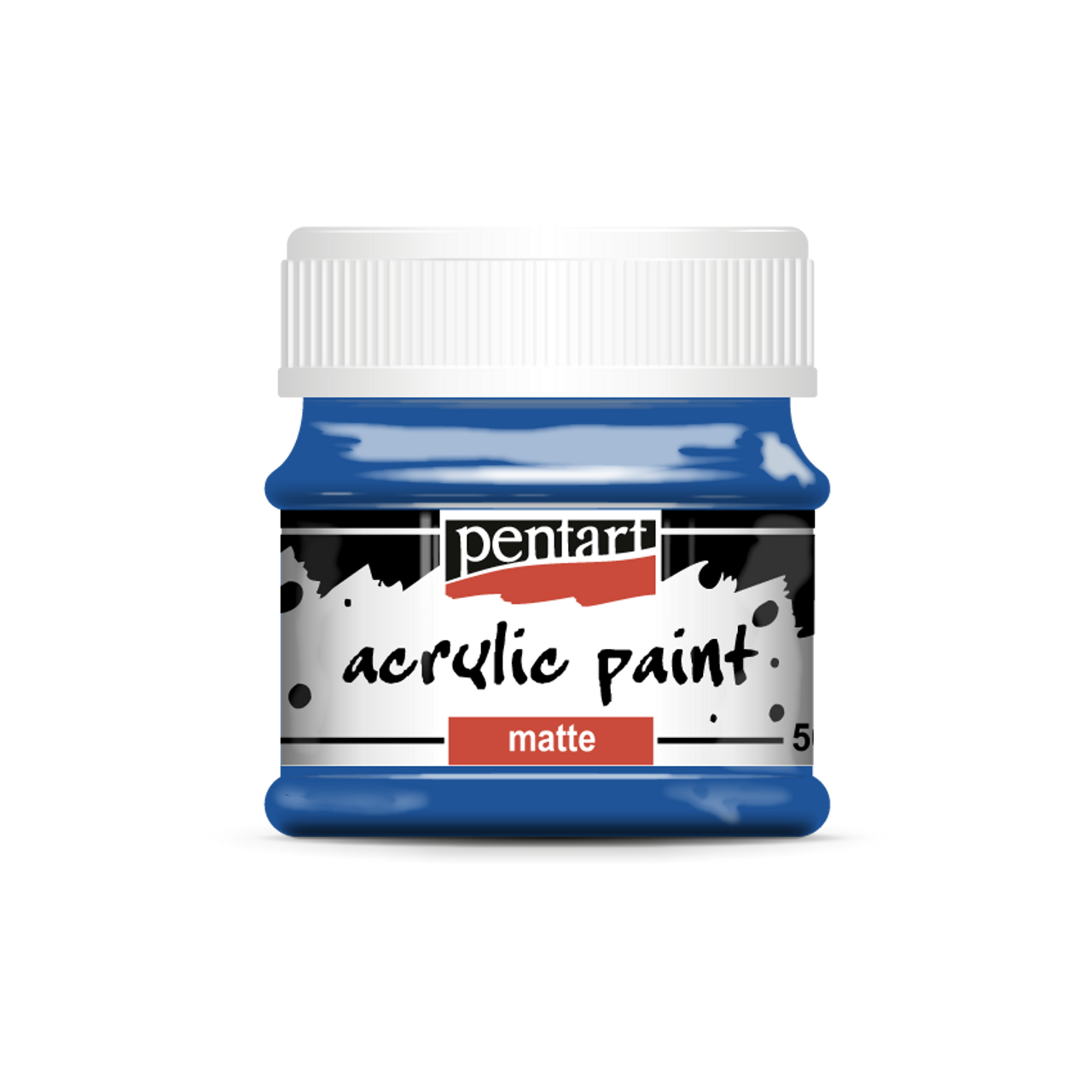 Pentart 50ml Blue Matte Acrylic Paint