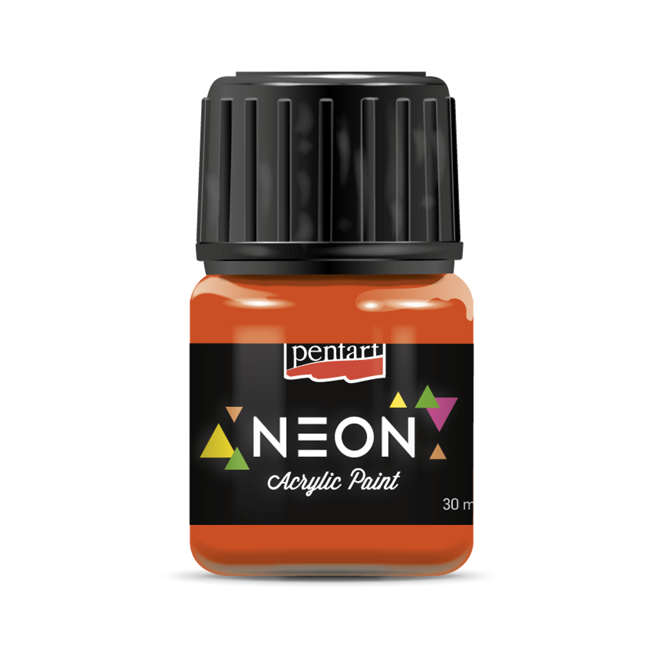 Pentart Neon Orange Acrylic Paint 30 ml