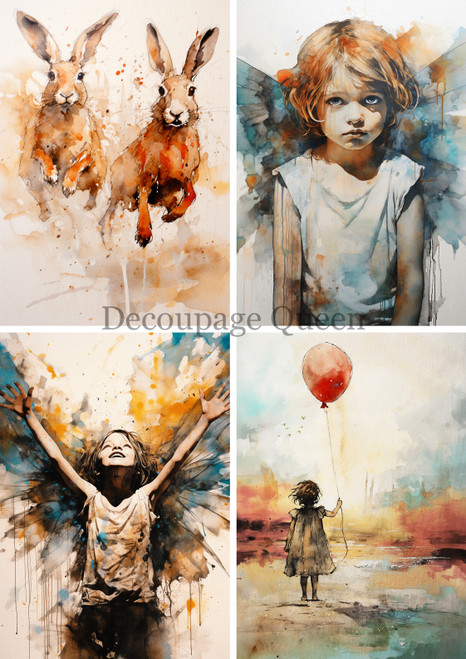 Decoupage Queen Andy Skinner Abundance Four Pack A4 Rice Paper Decoupage Queen Andy Skinner Abundance Four Pack A4 Rice Paper