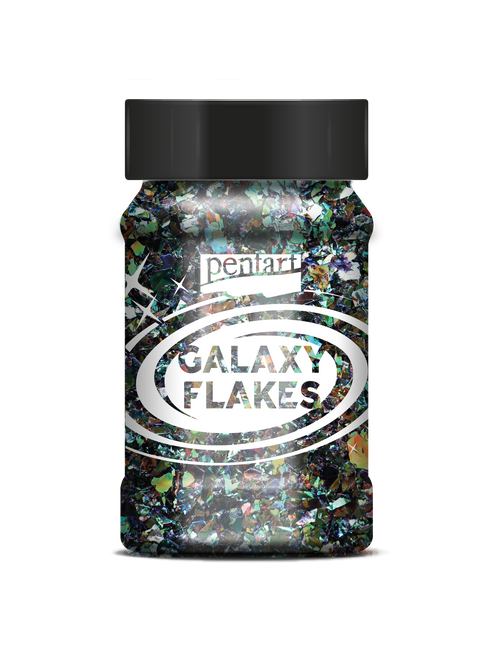 Pentart 15g Saturn Green Craft Galaxy Flakes