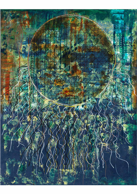 Decoupage Queen Whimsy Hippy by Sheila - To Catch a Dream A4 Rice Paper