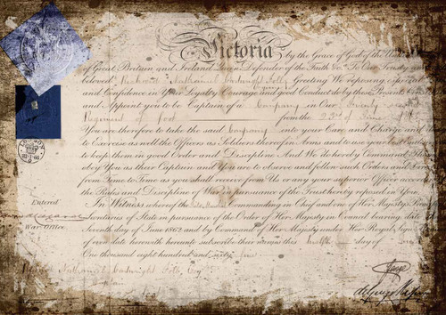 Decoupage Queen Victoria 1865 A4 Rice Paper