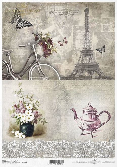 Papel decoupage, Papel decorativo