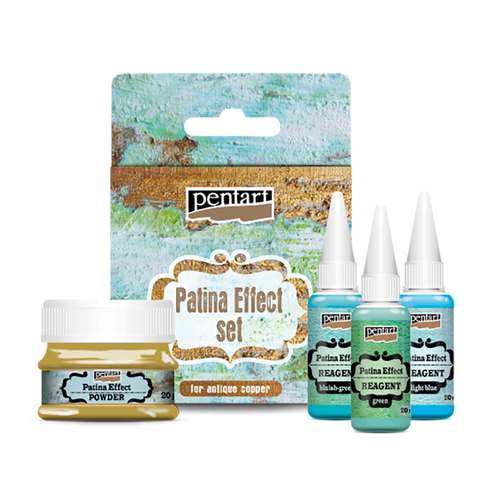 Pentart 4-Piece Natural Patina Effect Set