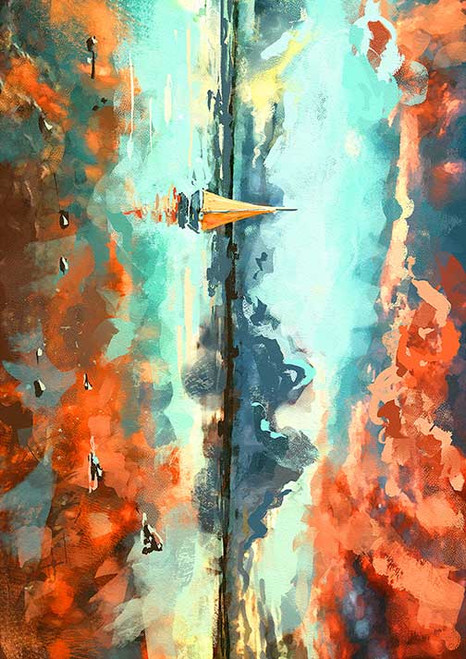 Paper Designs Views 016 A2 Rice Paper for Furniture