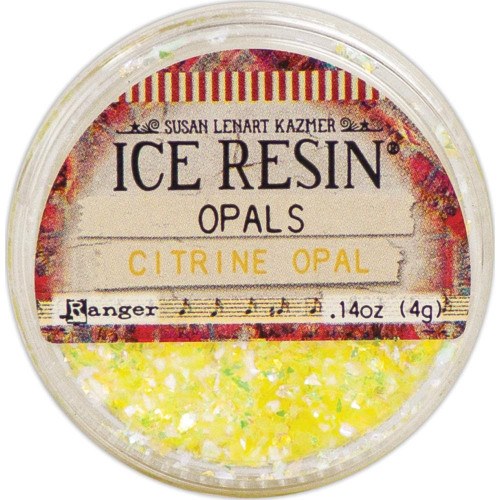 Ice Resin Opals Citrine Yellow Opal by Ranger for Jewelrymaking with Resin Bezels