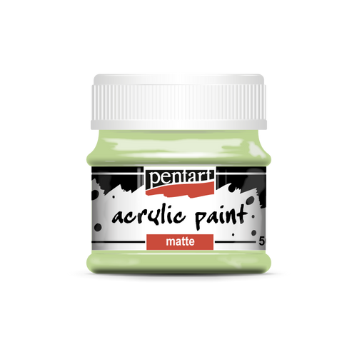 Pentart 50ml Mojito Green Matte Acrylic Paint