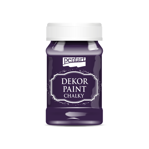 Pentart 100 ml Dekor paint chalky bishop purple