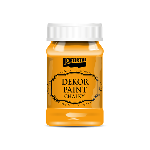 Pentart 100 ml Dekor paint chalky orange