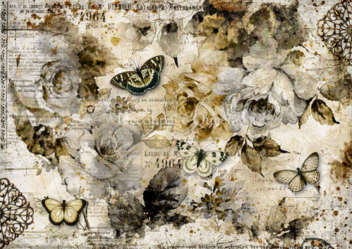 Decoupage Queen First Bloom A0 Rice Paper