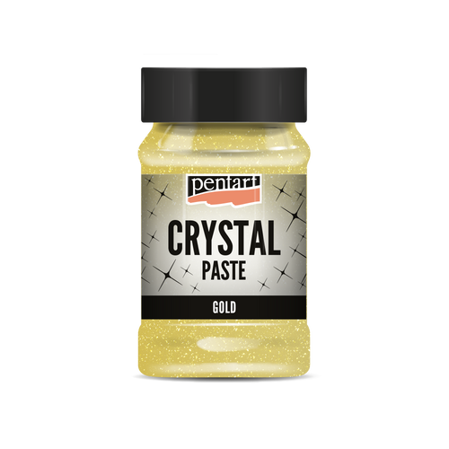 Pentart Crystal paste 100 ml gold