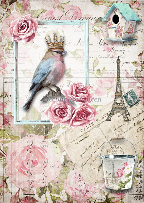 Decoupage Queen Forever Yours A4 Rice Paper