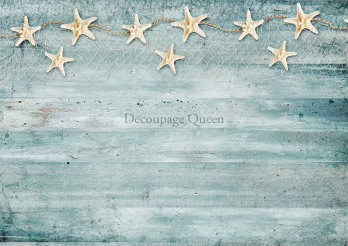 Decoupage Queen Sea Spray A4 Rice Paper