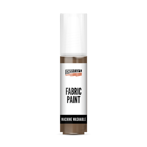 Pentart Fabric paint 20 ml brown