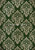 Decoupage Queen Christmas Damask Green A3 Rice Paper