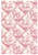 Calambour EXC TJ1 Red Toile Pastroal Pattern A3 Rice Paper